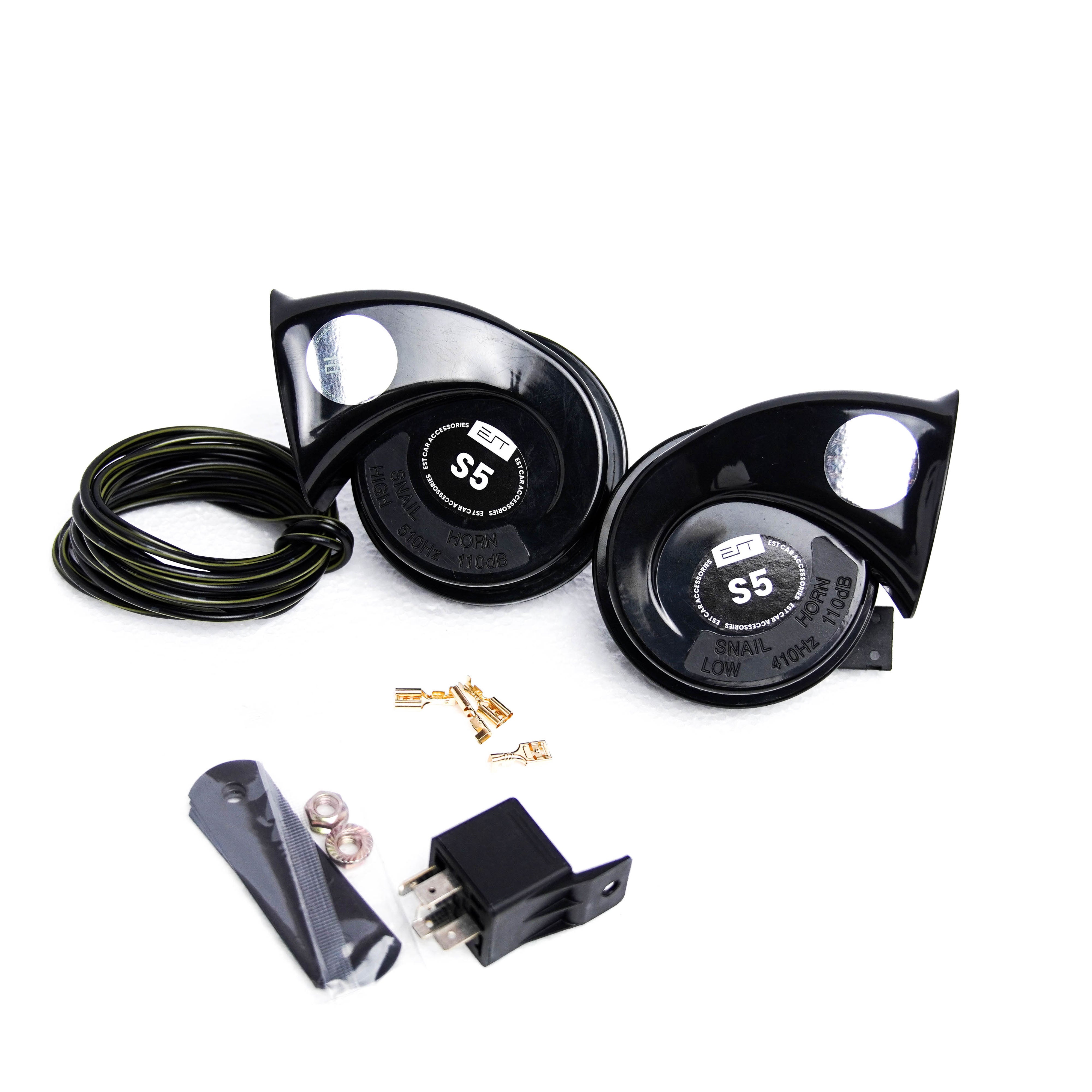 S5 Car Horn – Loud Snail-Type Weatherproof Horn