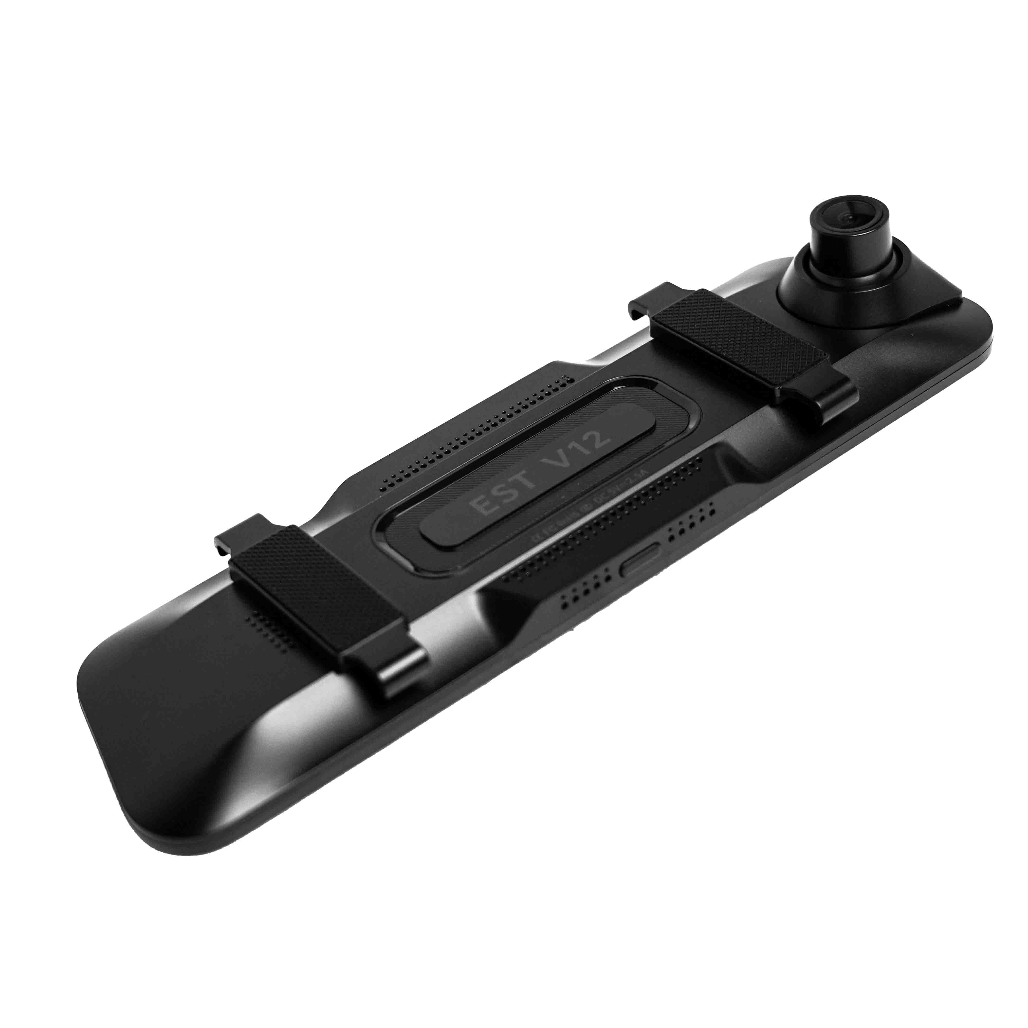 V12 Pro – 10" Dual Lens Dash Cam (1080P + Reverse Camera)