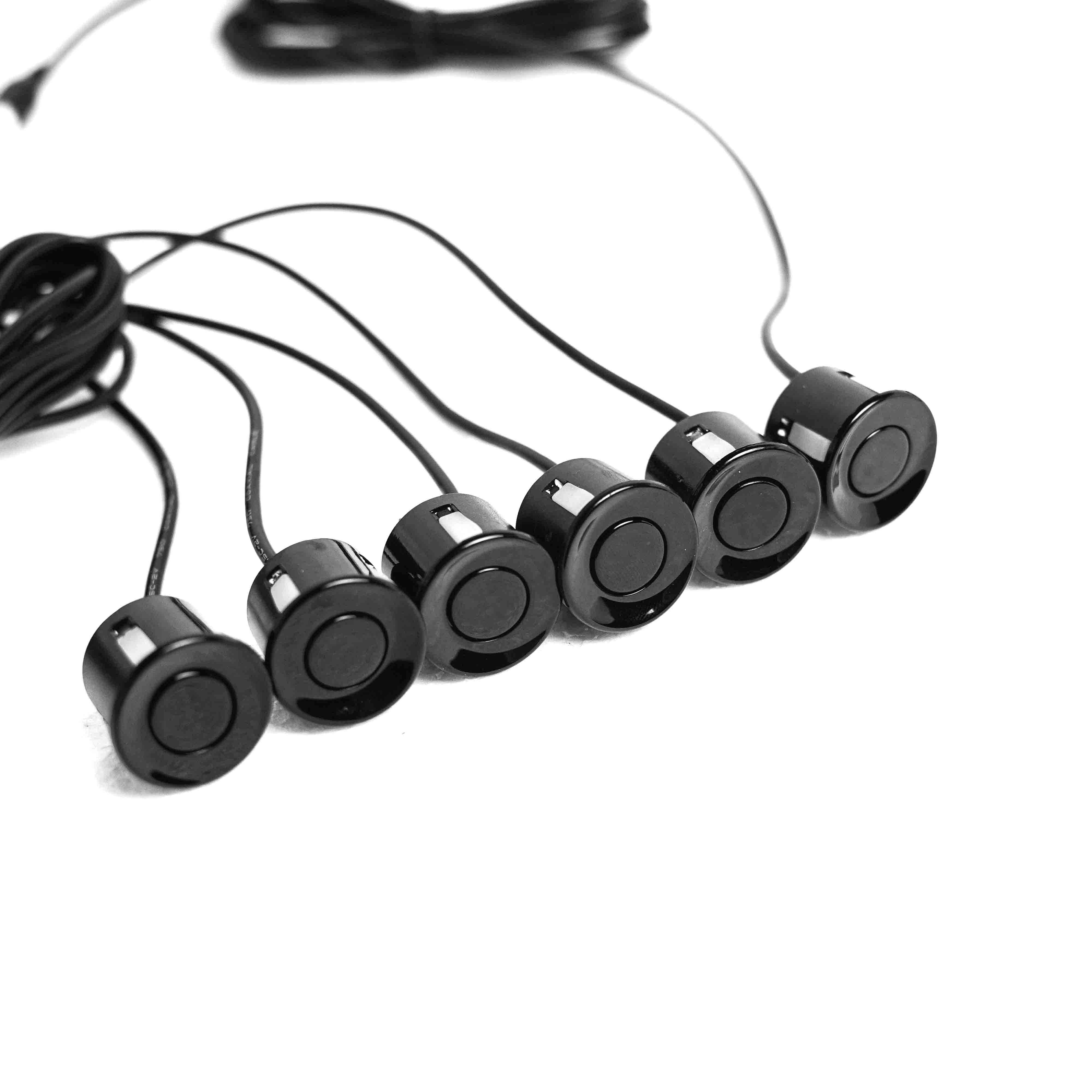 6-Eye Parking Sensor – Front & Rear (Fixed Beep)